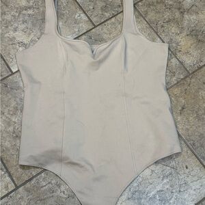 Abercrombie & Fitch tan Bodysuit NWT women’s XXL
